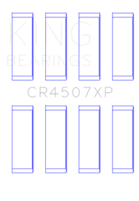 King Engine Bearings King Mazda MZR 2.3L 16v / Ford Duratec 2.3L 16v (Size +.25) Connecting Rod Bearing Set (Set of 4)