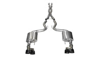 CORSA Performance Corsa 2015-2017 Ford Mustang GT 5.0 3in Cat Back Exhaust Black Quad Tips (Xtreme)