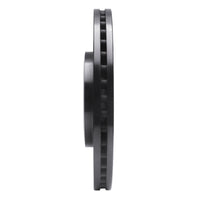 R1 Concepts R1 09-10 Ford Taurus (Excl SHO) Front Right Drilled & Slotted Black Brake Rotor
