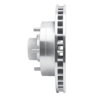 R1 Concepts R1 85-97 Dodge B200 / B200 Van / B250 Front Left Drilled & Slotted Silver Brake Rotor