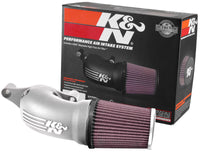 K&N Engineering K&N 17-18 Harley-Davidson Touring Models Performance Air Intake System Silver