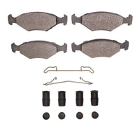 R1 Concepts R1 87-93 Volkswagen Fox Front Optimum OE Pads & Hardware Kit
