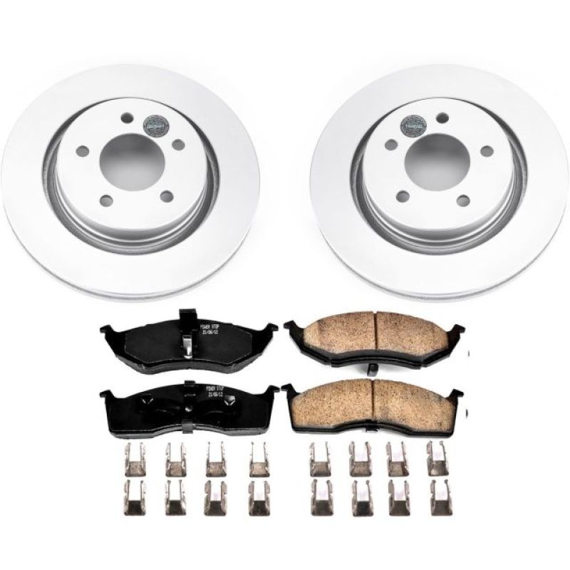 PowerStop Power Stop 00-04 Chrysler Concorde Front Z17 Evolution Geomet Coated Brake Kit