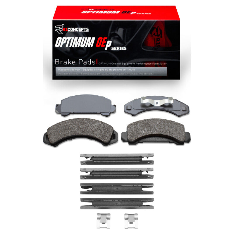 R1 Concepts R1 1983-1997 Ford Ranger (USA/Canada) Front R1 Optimum OE Pads & Hardware Kit