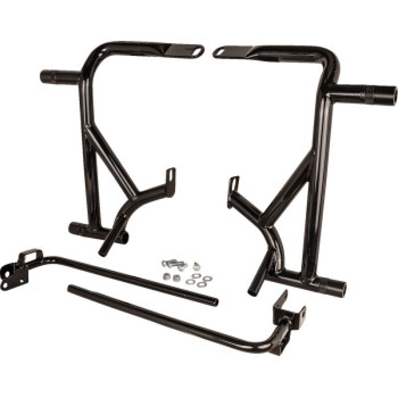 Burly Brand 14-23 Touring Brawler Kit Front and Rear - Black