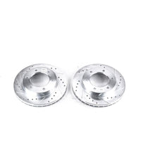 PowerStop Power Stop 2002 Honda Passport Front Evolution Drilled & Slotted Rotors - Pair