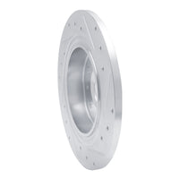 R1 Concepts R1 16-25 Buick LaCrosse Rear Left Drilled & Slotted Silver Brake Rotor