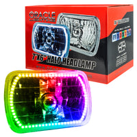 ORACLE Lighting Oracle Pre-Installed Lights 7x6 IN. Sealed Beam - ColorSHIFT Halo