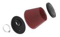 K&N Engineering K&N Universal Clamp-on Air Filter 2in Flange ID 5-3/16in Base 3-1/2in Top 3-11/16in Height w/ Vent