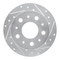 R1 Concepts R1 14-21 Ram Promaster 2500 Rear Right Drilled & Slotted Silver Brake Rotor