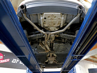 aFe 17-19 Audi A4 (L4-2.0L) MACH Force-Xp Stainless Steel Axle-Back Exhaust System - Black Tip