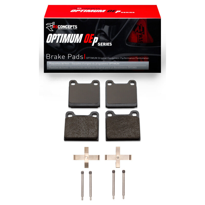 R1 Concepts R1 67-76 Porsche 914 Front Optimum OE Pads & Hardware Kit