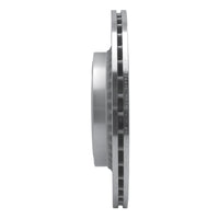 R1 Concepts R1 10-17 Volvo XC60 Rear Left Drilled & Slotted Silver Brake Rotor