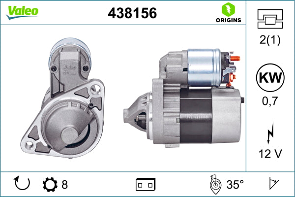 VALEO VAL438156 Starter
