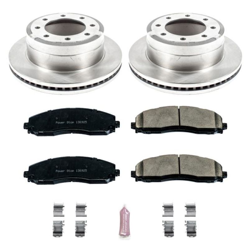 PowerStop Power Stop 13-22 Ford F-350 Super Duty Rear Autospecialty Brake Kit