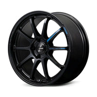 Gram Lights 57NR LIMITED II 18x9.5 +38 5-114.3 Semigloss Black Wheel w/ Black Cap/Stickers/Air Valve