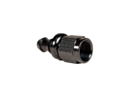 Fleece Performance Universal -8AN Straight to Hose Barb - Black