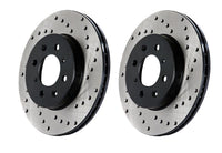 StopTech Power Slot 05-10 Mustang GT V8-4.6L Front Left Drilled Rotor