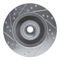 R1 Concepts R1 93-96 Dodge DAKOTA RWD Front Right Drilled & Slotted Silver Brake Rotor