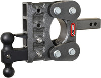 GEN-Y Hitch Gen-Y The Boss Torsion-Flex 2in Shank 5in Drop 10K Hitch w/GH-031 Dual-Ball/GH-032 Pintle Lock