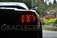 ORACLE Lighting Oracle Chevy Camaro Non-RS 14-15 Dual Halo Kit Round Style - ColorSHIFT w/o Controller