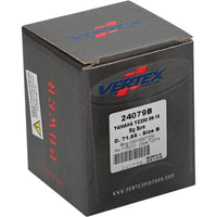 Vertex Pistons Vertex Piston 22-23 Fantic Motor XX 250 250cc +5.6mm Cast Big Bore Piston Kit 72mm. 295cc.