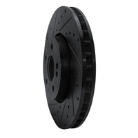 R1 Concepts R1 19-26 Mercedes-Benz A220 Front Left Drilled & Slotted Black Brake Rotor