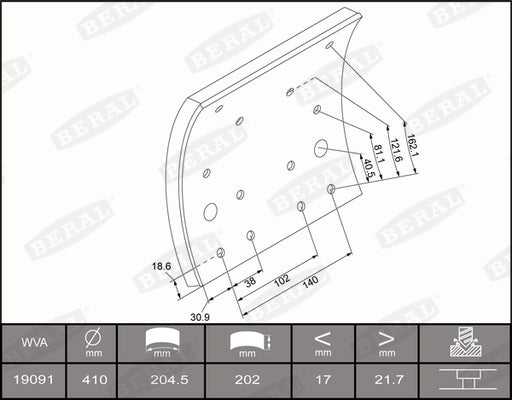 BOSCH 0986134347 Brake Caliper