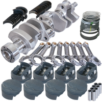 Eagle Chevy LT1 350 1Pc 3.750in Crank 6.000in I-Beam Rods 6cc Dome 4.060in Pistons Rotating Assembly