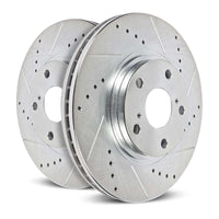 PowerStop Power Stop 03-06 Kia Sorento Front Evolution Drilled & Slotted Rotors - Pair