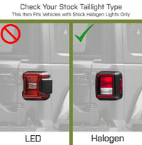 Raxiom 18-23 Jeep Wrangler JL LED Tail Lights- Black Housing (Smoked Lens)
