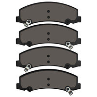 DFC 06-16 Buick LaCrosse Front 5000 Advanced Ceramic Brake Pads