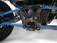Elektric Off Road Elektric Offroad 2020-2024 Polaris Rzr Pro Xp Radius Rod Plate With Tow Hook Anodized Black
