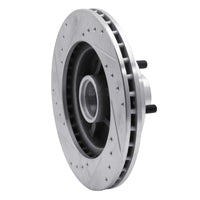 R1 Concepts R1 1988-1991 Chevrolet C1500 Front Right Drilled & Slotted Silver Brake Rotor