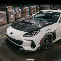 Seibon 22-23 Subaru BRZ Carbon Fiber Front Bumper Duct