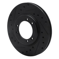R1 Concepts R1 92-04 Hummer H1 Rear/Front Left Drilled & Slotted Black Brake Rotor