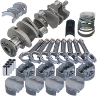 Eagle Pontiac 400 4.250in Crank 6.800in I-Beam Rods -6cc Flat Top 4.155in Pistons Rotating Assembly