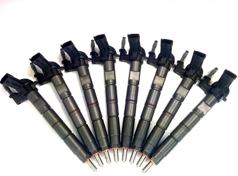 DDP 11-14 Ford Powerstroke 6.7L Reman Injector Set (30% Over)