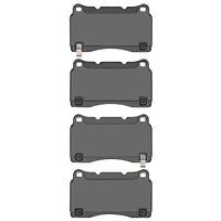 R1 Concepts R1 10-16 Hyundai Genesis Coupe Front Off-Road/Tow Brake Pads