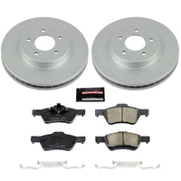 PowerStop Power Stop 08-10 Ford Escape Front Z17 Evolution Geomet Coated Brake Kit