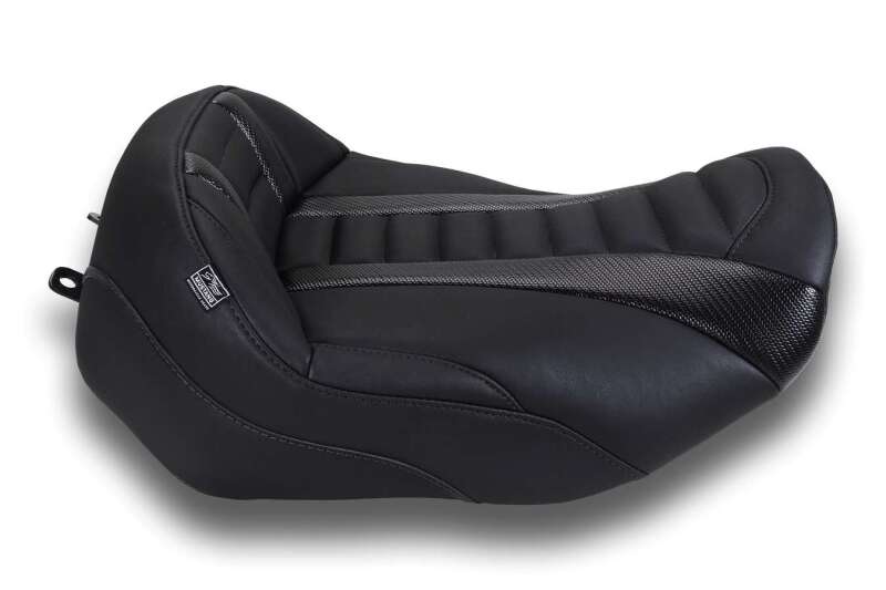 Mustang Motorcycle Mustang 23-26 Harley CVO Road Glide, Street Glide, Deluxe T Solo Blk w/Blk Thread