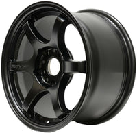 Gram Lights 57DR 15x8.0 +35 4x100 Semi Gloss Black Wheel