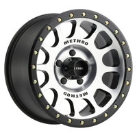Method Wheels Method MR305 NV 17x8.5 0mm Offset 5x5.5 108mm CB Machined/Black Street Loc Wheel