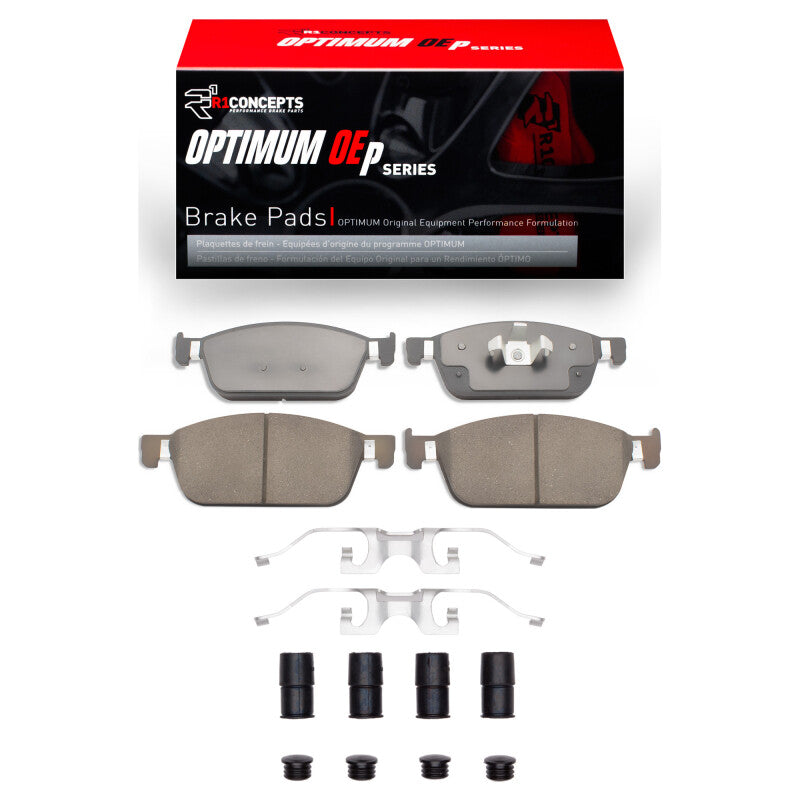 R1 Concepts R1 13-23 Ford Focus Front Optimum OE Pads & Hardware Kit