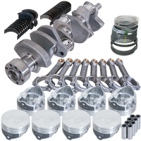 Eagle Chevy 350 1Pc 3.480in Crank 6.000in I-Beam Rod -7cc Flat Top 4.040in Pistons Rotating Assembly