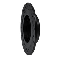 R1 Concepts R1 1984-1988 Nissan 200SX Rear Right Drilled & Slotted Black Brake Rotor