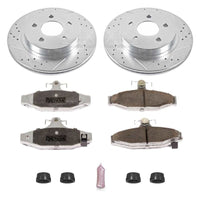 PowerStop Power Stop 93-97 Chevrolet Camaro Rear Z26 Street Warrior Brake Kit