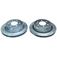 PowerStop Power Stop 12-18 Ford F-150 Rear Evolution Drilled & Slotted Rotors - Pair