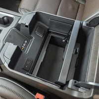 Tuffy Products Tuffy Console Safe W/ Keyed Lock For Chevrolet Silverado W/ Wireless Charging Pad Console