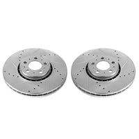 PowerStop Power Stop 03-14 Volvo XC90 Front Evolution Drilled & Slotted Rotors - Pair